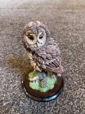 Country Artist Owl Figurine
