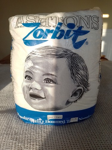 Vintage terry nappies - vintage,