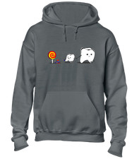 BAD TEETH BAD SWEETS HOODY HOODIE FUNNY CUTE CARTOON DESIGN JOKE NOVELTY NEW