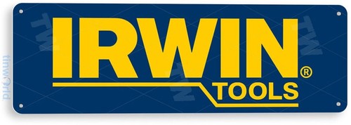 Tin sign irwin tools - sign,