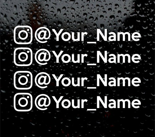 Instagram your name custom - your,