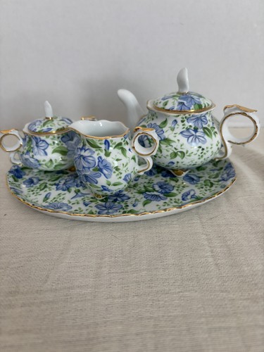 Miniature tea service set - miniature,