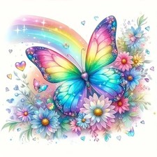 RAINBOW BUTTERFLY MULTICOLOUR