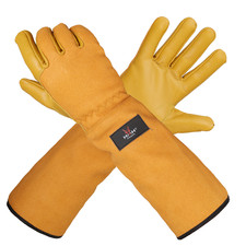 Leather gardening gloves thorn - gloves,