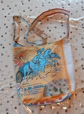 Upcycled Rice Sack Shoulder Bag (37 cm h x 41 cm w)
