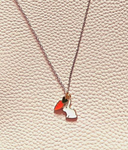 Handcrafted enamel rabbit - rabbit, &
