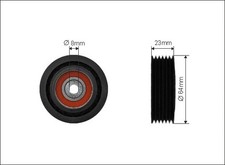V-RIBBED GUIDE PULLEY 80-29