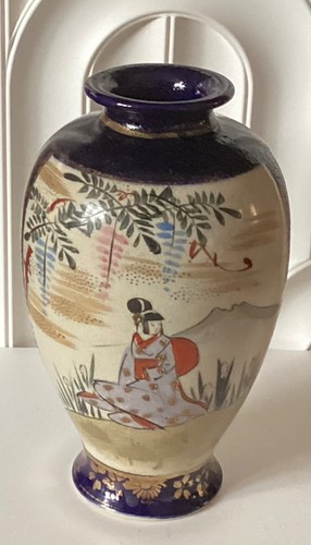 Japanese satsuma ware vase - ware,