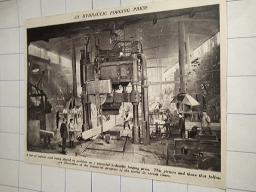 Hydraulic forging press - hydraulic,