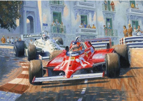 Gilles villeneuve ferrari - villeneuve,