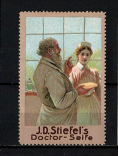 GERMANY c.1910 SOAP Poster Stamp Cinderella Vignette Reklamemarke 