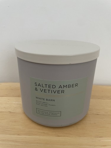 White barn salted amber and - barn,