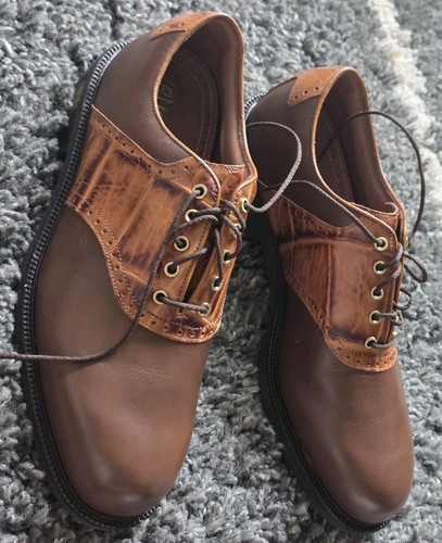 Footjoy icon men brown 9m - ,