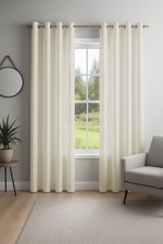 Pair of Ready Made Lined Voile
