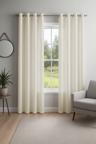 Pair ready made - of, voile