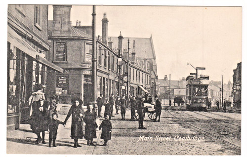 Postcard main street - main,