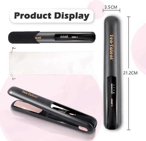 Cordless hair straightener - hair, &