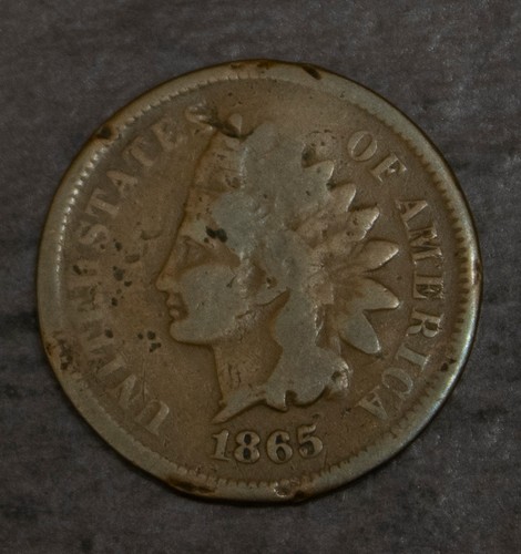 1865 indian cent - 1865,