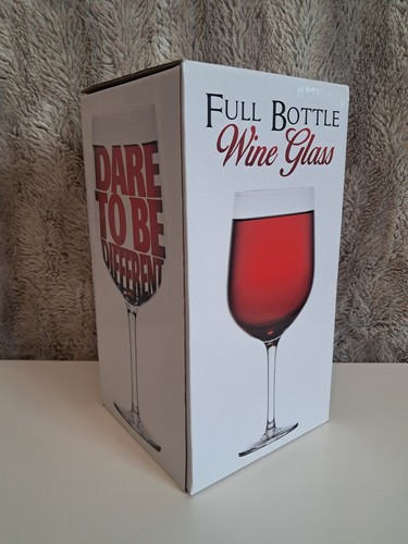 Giant wine glass holds - glass, full