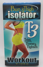 THANE FITNESS - BUN & THIGH ISOLATOR: T3 TRIM TONE & TIGHTEN WORKOUT VHS VIDEO