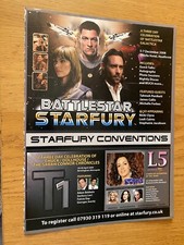 PADA6 ADVERT 11X9 STARFURY CONVENTIONS : BATTLESTAR. T1. L5