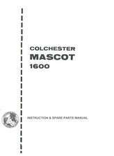 Manual for Colchester Mascot