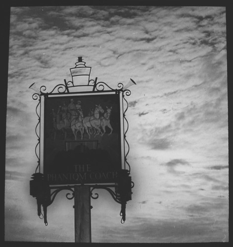 The phantom coach pub sign - the,
