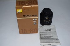 Nikon AF-S DX NIKKOR 16-80mm f/2.8-4E ED VR Lens - EXCELLENT CONDITION - BARGAIN