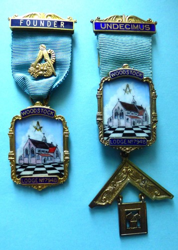 Masonic silver founder - silver,