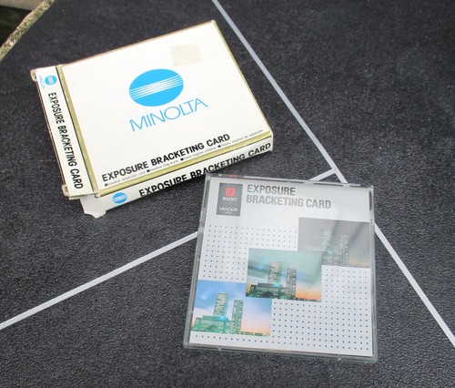 Minolta exposure bracketing - minolta,