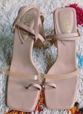 Ladies EGO Nude Strappy Open