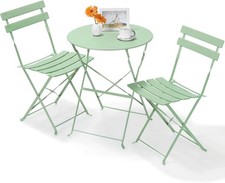 Luxury 3pc folding bistro set - 3pc,