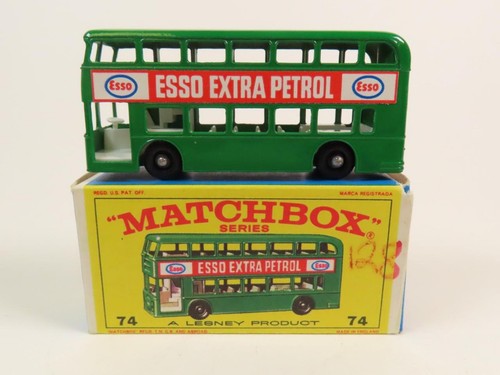 Matchbox daimler bus green - 74,