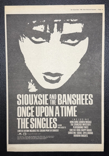 Siouxsie and the banshees 1981 - siouxsie,