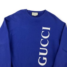 Gucci Printed Logo Blue