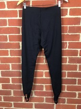 Black Stirrup Leggings /