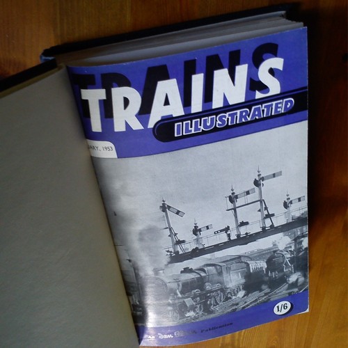 Trains illustrated magazines - illustrated,