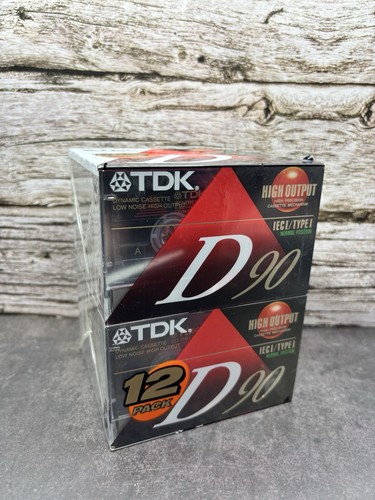 Tdk d90 cassette - cassette, 12