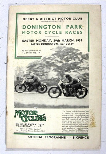 Donington official motorcycle - official,