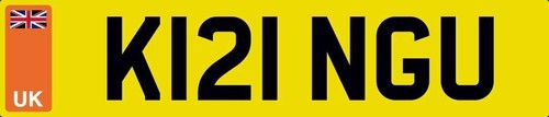 King number plate kings - number, car
