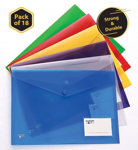 Eastlight plastic wallets - eastlight, a4