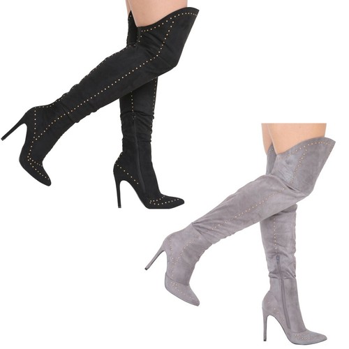 Womens thigh high - thigh,