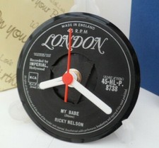 RICKY RICK NELSON CLOCK Desk