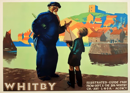 Tx557 vintage whitby travel - vintage,