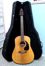 Rare Seagull M6 Gloss Spruce Dreadnought Acoustic Guitar &Hardcase, Strap & Pick