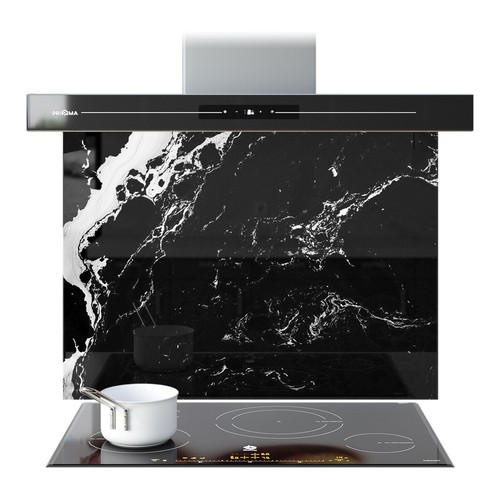 Kitchen glass splashback - kitchen,
