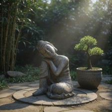 Peaceful Buddha Statue
