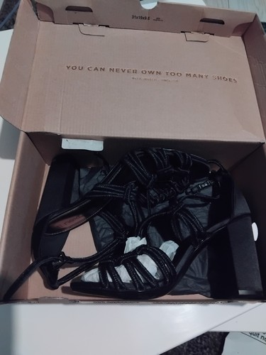 Next black rope ankle strap - 'next', black,