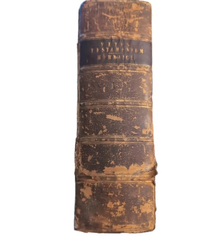 1837 biblia hebraica - 1837,