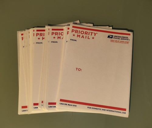 Usps priority mail - 228, labels